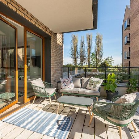 Garden Apartment Sadowa Гданск Екстериор снимка