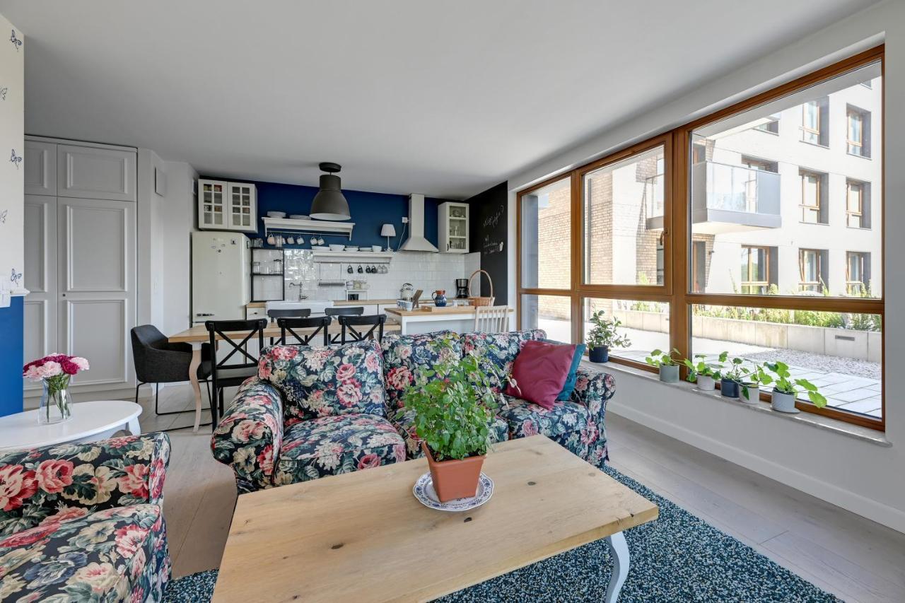 Garden Apartment Sadowa Гданск Екстериор снимка