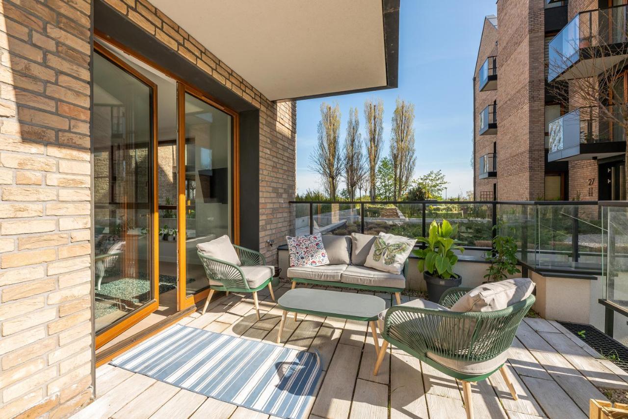Garden Apartment Sadowa Гданск Екстериор снимка